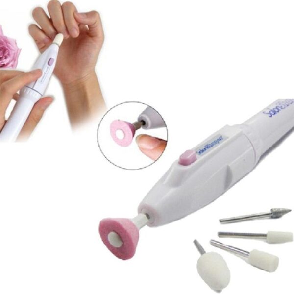 New 5 In 1 Nail Trimming Kit Electric Manicure Pedicure Kit Electric Salon Shaper Pedicure