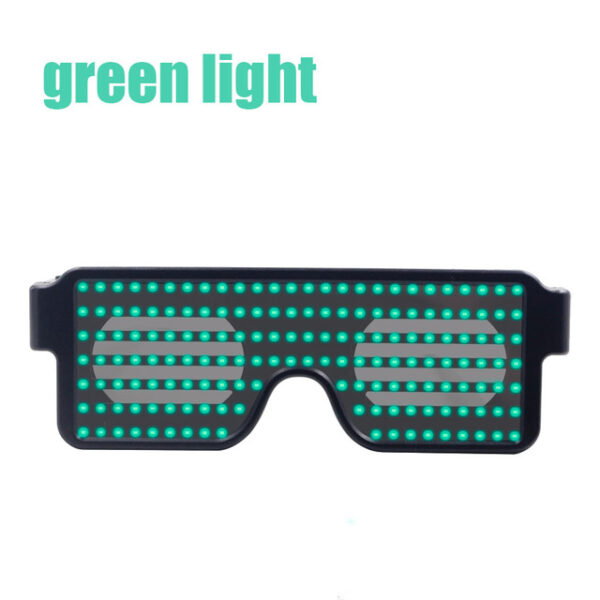 New 8 Modes Quick Flash Led Party Glasses USB charge Luminous Glasses Christmas Concert light Toys 3.jpg 640x640 3