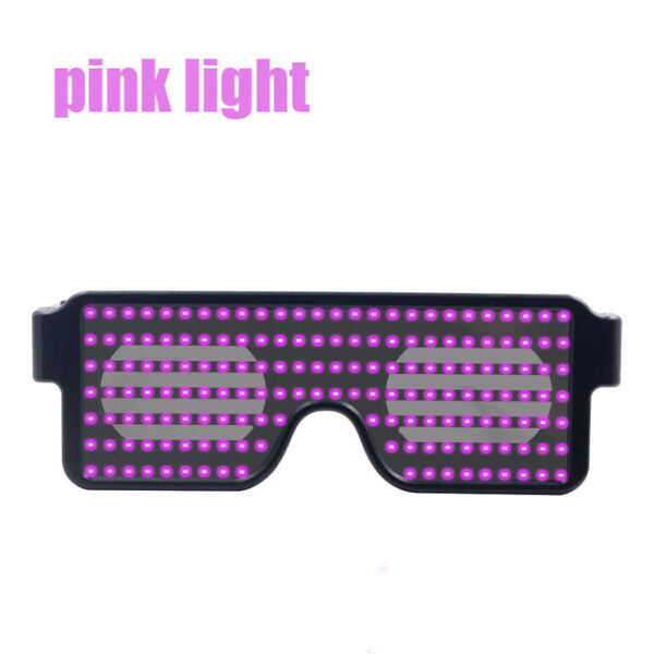 New 8 Modes Quick Flash Led Party Glasses USB charge Luminous Glasses Christmas Concert light Toys 4.jpg 640x640 4