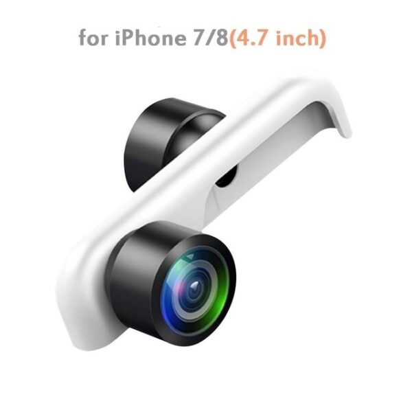 Orizjinele 360 ​​panoramyske kameralens 2PCS tillefoanlens foar iPhone 7 X 6 6s Plus 8 1.jpg 640x640 1