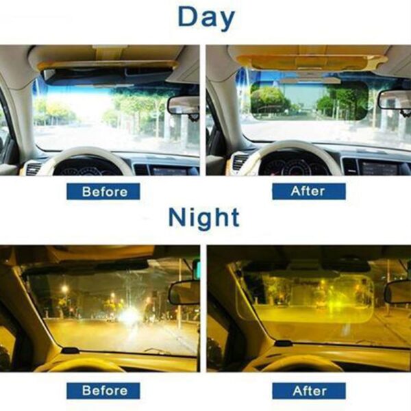 PC ABS Auto Car Anti Glare Glass Car Glass Visor Day Goggle Night Adjustable Car Windshield 1