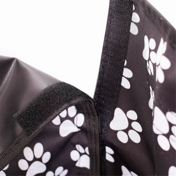 Mga tigdala sa binuhi nga Oxford Fabric Paw pattern nga Car Pet Seat Cover Dog Car Back Seat Carrier Waterproof 1db37297 13a8 49ac a0c7