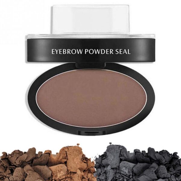 Professional Natural Eyebrow Stamp Waterproof Eyebrow Powder Seal Quick Makeup Eye Brow Cosmetic Beauty Makeup 3