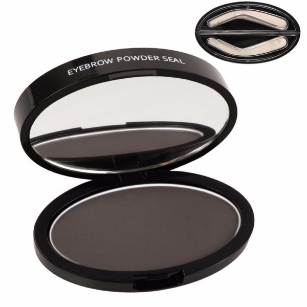 Professional Natural Eyebrow Stamp Waterproof Eyebrow Powder Seal Quick Makeup Eye Brow Cosmetic Beauty Makeup 4