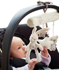 Rabbit baby hanging bed safety seat plush toy Hand Bell Multifunctional Plush Toy Stroller Mobile Gifts.jpg 640x640