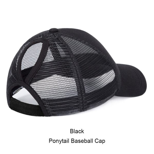 SIMPLESHOW Summer Mesh Cap Ponytail Baseball Caps Women Fashion Snapback Caps For Women Man Sport Cap 19.jpg 640x640 19