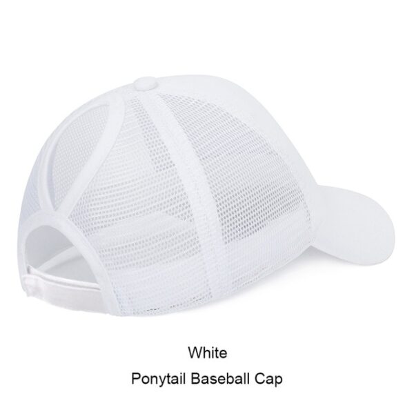 SIMPLESHOW Summer Mesh Cap Ponytail Baseball Caps Women Fashion Snapback Caps For Women Man Sport Cap 20.jpg 640x640 20