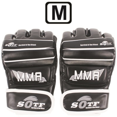 SOTF Crni Samurai Ninja MMA Fighting Fight Fitness Sport Muški Bokserske rukavice Tiger Muay Thai