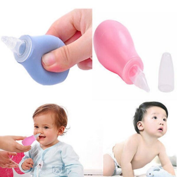 Silikon Baru Lahir Bayi Anak Hidung Aspirator Balita Pembersih Hidung Bayi Ingus Vacuum Sucker Lembut Tip Cleaner