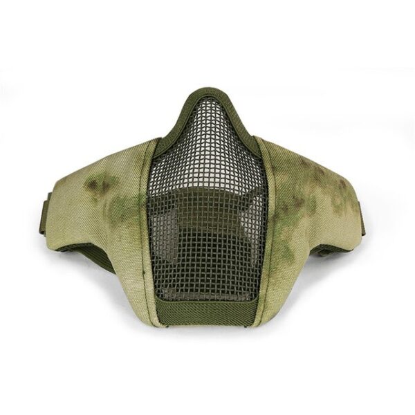 Tactical Half Face Mask Metal Wire Steel Net Mesh Airsoft Paintball Hunting Protective Breathable Mask for 8.jpg 640x640 8