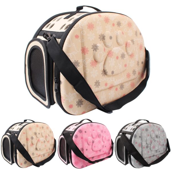 Travel Pet Dog Carrier Puppy Cat Carrying Outdoor Bags for Small Dogs Shoulder Bag Soft Pets 2