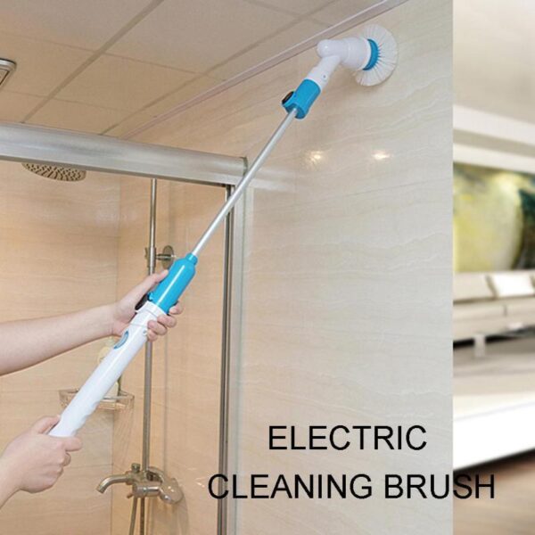 Turbo Scrub Electric Cleaning Brush Wireless Charging Waterproof Cleaner Daghang Katuyoan Gamit alang sa Paglimpyo sa Kusina sa Banyo 2