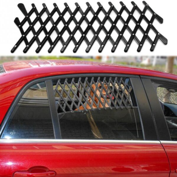 Universal Car Window Travel Vent Pet Dog Puppy Security Ventilation Grill Mesh Vent Guard Telescopic fence 1