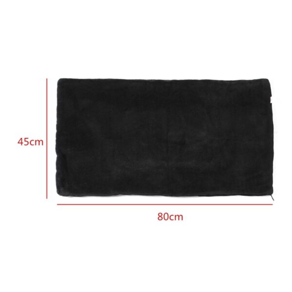 Warmtoo 45x80cm USB Powered Soft Heated Shawl 5V Winter Car Home Electric Warming Heating Blanket Pad 4