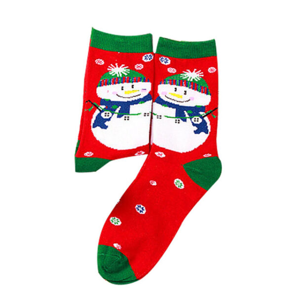 Women And Men Christmas Cotton Sock Cartoon Animal Paradise Thick Cute Comportable Stripe Short Ankle Soxs 2.jpg 640x640 2