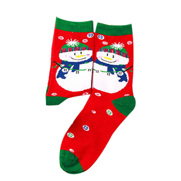 Women And Men Christmas Cotton Sock Cartoon Animal Paradise Thick Cute Comfortable Stripe Short Ankle Soxs 2.jpg 640x640 2