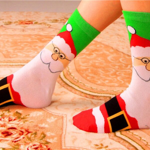 Women And Men Christmas Cotton Sock Cartoon Animal Paradise Thick Cute Comfortable Stripe Short Ankle Soxs 3