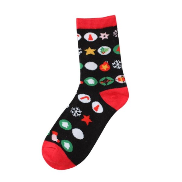 Women And Men Christmas Cotton Sock Cartoon Animal Paradise Thick Cute Comfortable Stripe Short Ankle Soxs 7.jpg 640x640 7