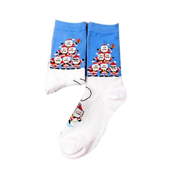 Women And Men Christmas Cotton Sock Cartoon Animal Paradise Thick Cute Comfortable Stripe Short Ankle Soxs 8.jpg 640x640 8