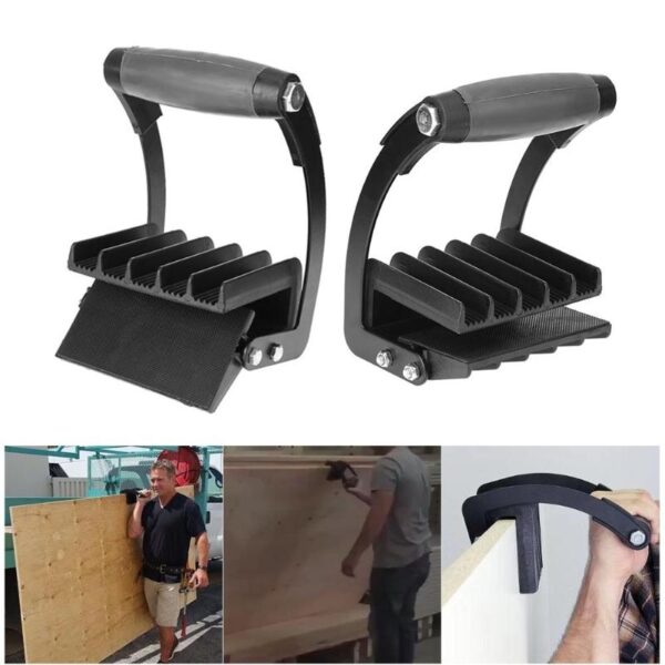 Wood Panel Carrier Easy Gorilla Gripper Handy Grip Wood Board Lifter Easy Plywood Carrier System New 2