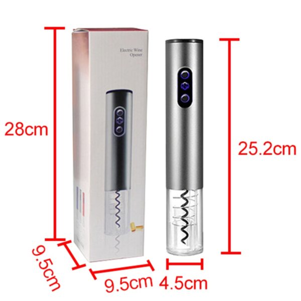 YOTOP 3 Color Electric Wine Opener Electric Automatic Wine Bottle Opener Automatic Corkscrew With Foil Cutter 5