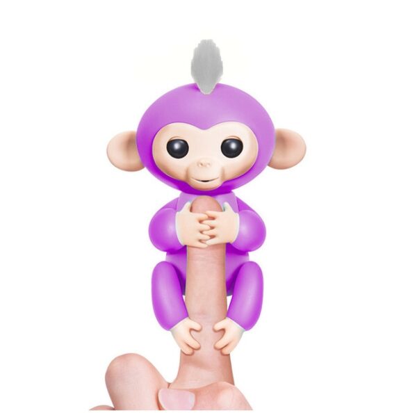 lycklig apapaket Finger baby Monkey Rose Interactive Baby Pet Intelligent Toy Tip Monkey Smart Electronic 1