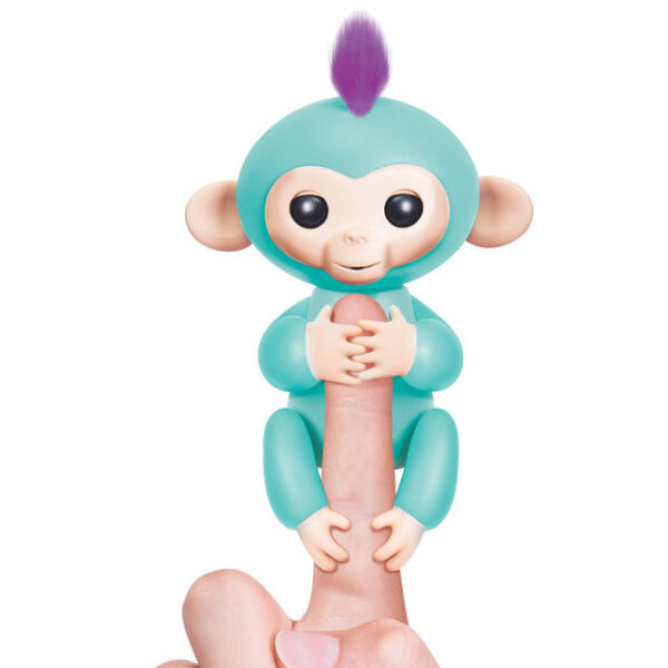 lycklig apapaket Finger baby Monkey Rose Interactive Baby Pet Intelligent Toy Tip Monkey Smart Electronic 2