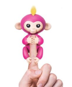 happy monkey pack Finger baby Monkey Rose Interactive Baby Pet Intelligent Toy Tip Monkey Smart Electronic 3