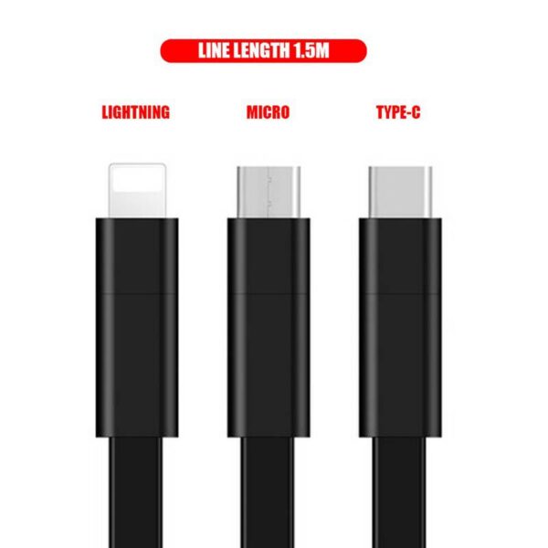 1 5A 5V USB Cable Maka iphone Lightning Cables egbutu ngwa ngwa ịrụzi eriri chaja na-emegharị maka 1