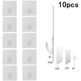 Reusable Anti-Skid Traceless Hooks (10 Pcs) - image 7