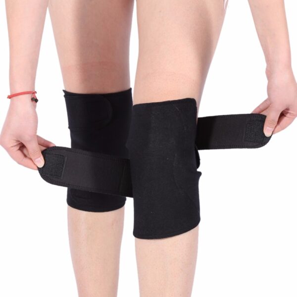 1 Pair Tourmaline Self Heating Knee Pads Magnetic Therapy Kneepad Pain Relief Arthritis Brace Support 1