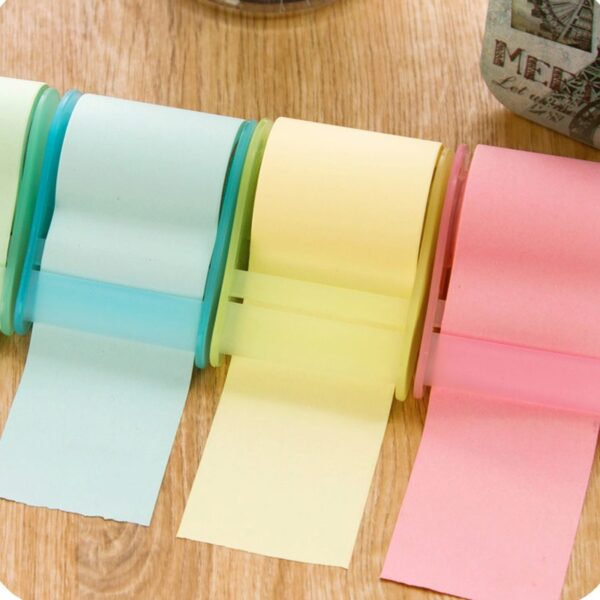 1 X fluorescerande pappersklistermärke Memo Pad Sticky Notes Kawaii Pappersmaterial Escolar School Supplies 5