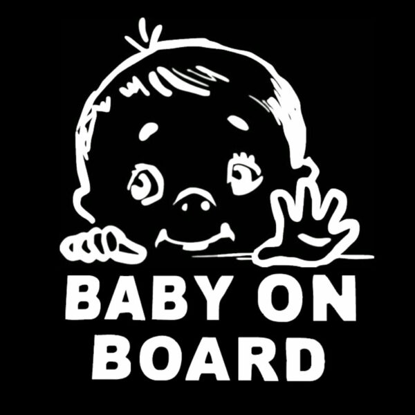 13 1 15 2CM Lovely Child BABY ON BOARD Safety Sign Car Stickers And Decal Vinyl 1