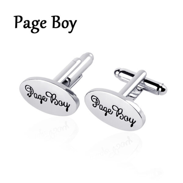 13 Estilo sa Lalaki nga Fashion Silver Oval nga Alahas sa Kasal Cufflinks Groom Best Man Best Friend French 11.jpg 640x640 11