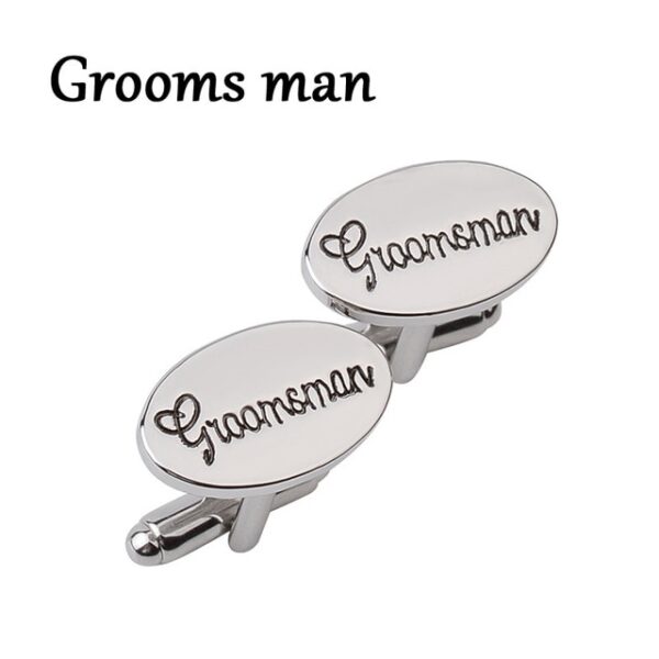 13 Style Men s Fashion Silver Oval Wedding Jewelry Cufflinks Groom Best Man Best Friend French 3.jpg 640x640 3