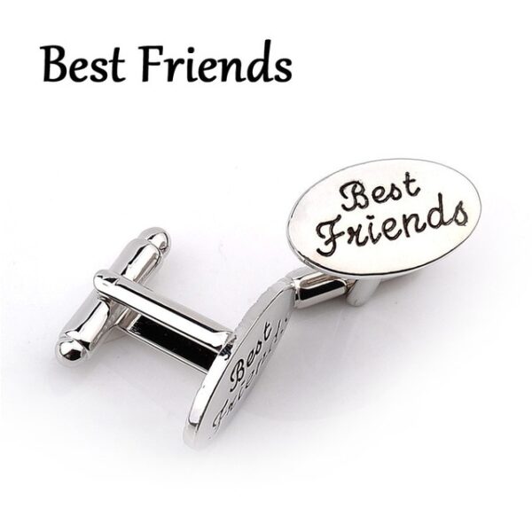 13 Style Men s Fashion Silver Oval Wedding Jewelry Cufflinks Groom Best Man Best Friend French 8.jpg 640x640 8