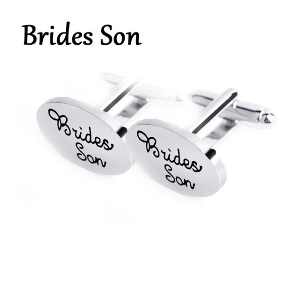 13 Style Men s Fashion Silver Oval Wedding Jewelry Cufflinks Groom Best Man Best Friend French 9.jpg 640x640 9