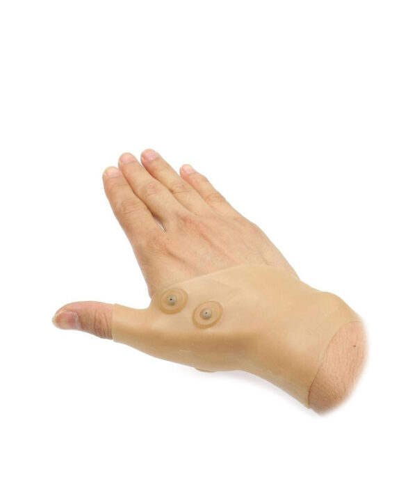 Teiripe Lámhainní Tacaíochta Láimhe 1pc Teiripe Sprain Maighnéadach Strain Maighnéadach Airtrítis Tollán Carpal Cosain Faoiseamh Péine Silicone 1 1