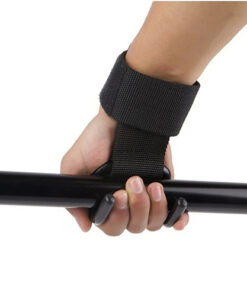 1pcs Strong Pro Weight Lifting Training Sports Gym Hook Grip Strap Glove Wrist Support 2