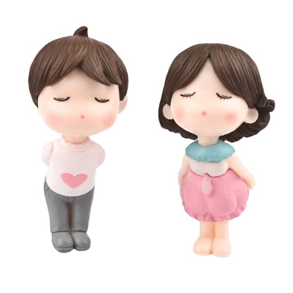 1set Sweety Lovers Couple Chair Figurines Miniatures Fairy Garden Gnome Moss Valentine's Day Gift Resin 20.jpg 640x640 20