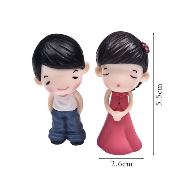 1set Sweety Lovers Couple Chair Figurines Miniatures Fairy Garden Gnome Moss Valentine's Day Gift Resin 7.jpg 640x640 7