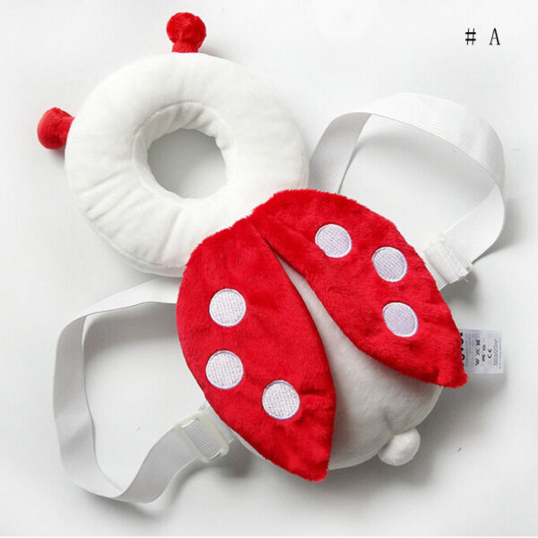 2017 New Brand Cute Baby Infant Toddler Newborn Head Back Protector Safety Pad Harness Headgear Cartoon 1