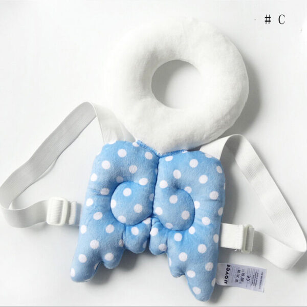 2017 New Brand Cute Baby Infant Toddler Newborn Head Back Protector Safety Pad Harness Headgear Cartoon 3