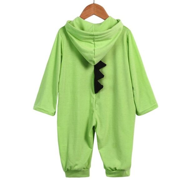 2017 Bag-ong Natawo nga Masuso Baby Boy Girl Dinosaur Hooded Romper Jumpsuit Outfits Mga Saput D50 2.jpg 640x640 2