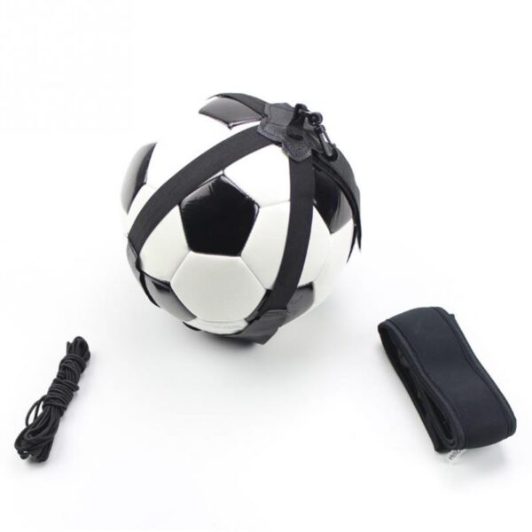 2018 Soccer Ball Juggle Bags Children Auxiliary Circling Belt Kids Football Training Equipment Solo Soccer Trainer 1