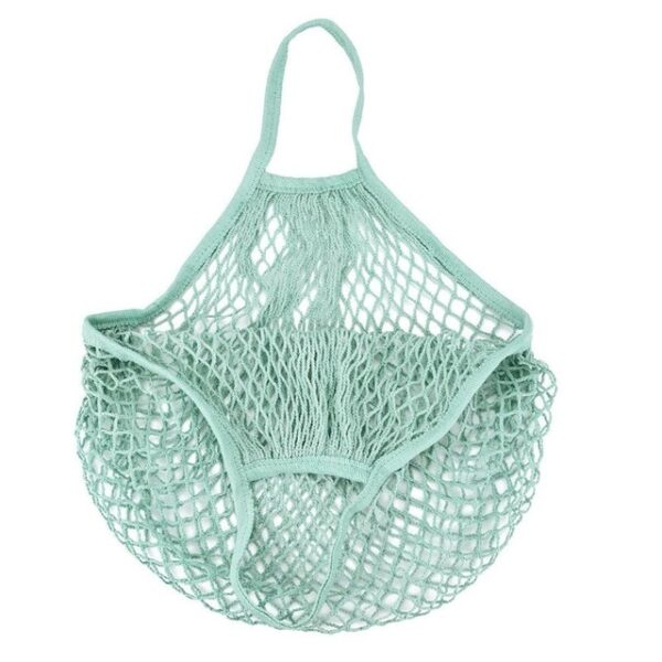 2019 New Mesh Net Turtle Bag Begi la Kununua Begi ya Kununua Inayoweza Kutumika Tena ya Hifadhi ya Matunda ya Mikoba ya Wanawake