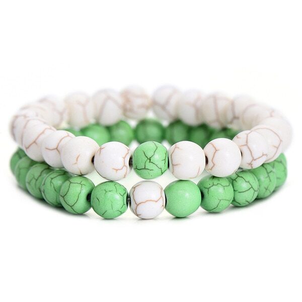 2Pcs Set Couples Distance Bracelet Classic Natural Stone White and Black Yin Yang Beaded Bracelets for 1.jpg 640x640 1