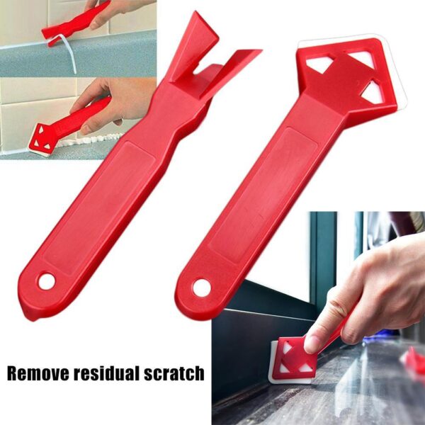 2Pcs Set Scraper Floor Cleaner Angle Tile Glass Glue Residual Remove Shovel Tool