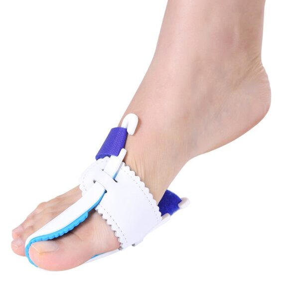 2 Pcs 1 Pasang Silicone Gel Kaki Kaki Besar Pemisah Alat Perawatan Jempol Pelindung Bunion Korektor Adjuster Hallux 1