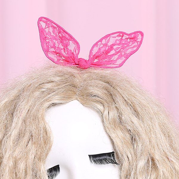 2pcs Costume accessories sexy bunny ear headband pink pula para sa hen bachelorette event party supplies sex 2